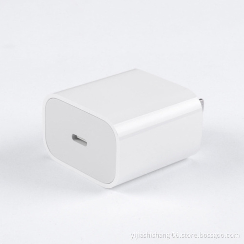 One Port 20W USB Wall Charger Power Port for iPhone 12/11/Xs/XS Max/XR/X/8/7/6/Plus for iPad Pro/Air 2/Mini 3/Mini 4